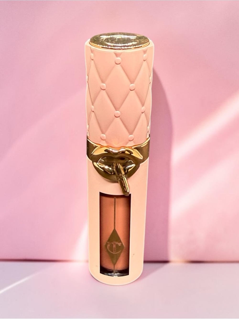 👄Charlotte Tilbury👄Pillow Talk Big Lip Plumpgasm in Fair-Medium(Pink Nude)NIP